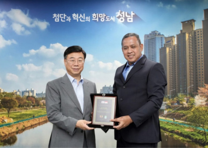 Wali Kota Seongnam Shin Sang-jin Bahas Kerja Sama Olahraga Bersama Ketua Umum Koni Juga Plt. Wali Kota Bekasi