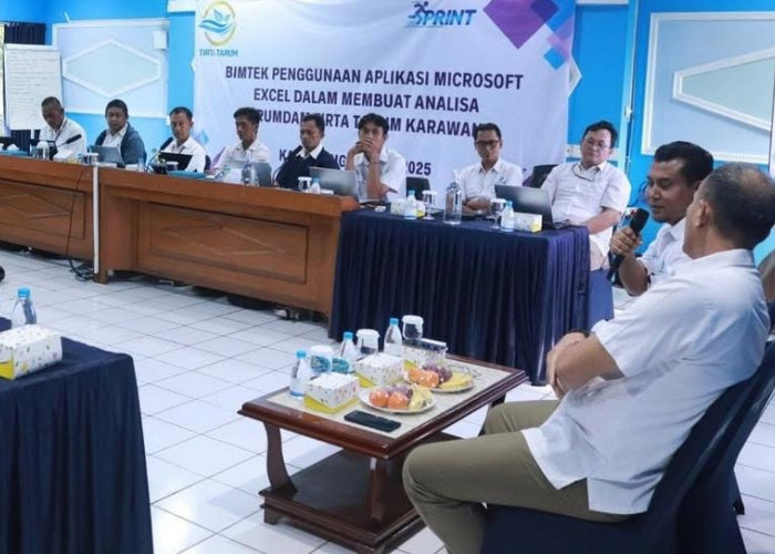 Perumdam Tirta Tarum Selenggarakan Bimtek Microsoft Excel untuk Tingkatkan Kompetensi Pegawai