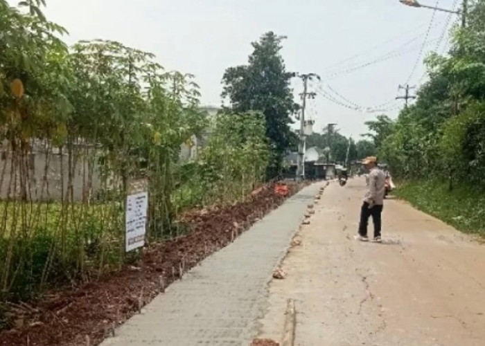 Jalan Lingkungan di Setu Diperlebar Jadi 4 Meter