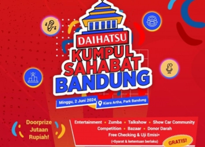 'Ngariung' Akhir Pekan Bareng Daihatsu di Kumpul Sahabat Bandung