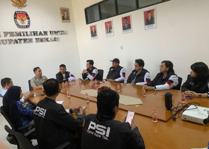 DPD PSI Kabupaten Bekasi Perbarui Kepengurusan ke KPU, Target Menang Pemilu 2029