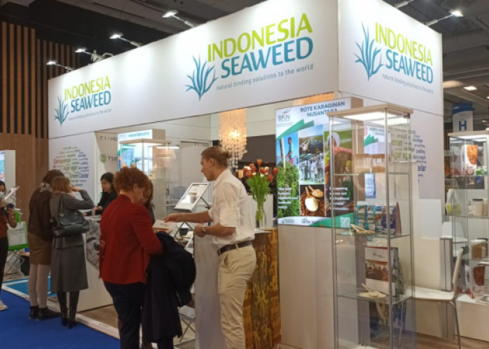 KKP Kenalkan Produk Olahan Rumput Laut di Pameran Food Ingredients Europe