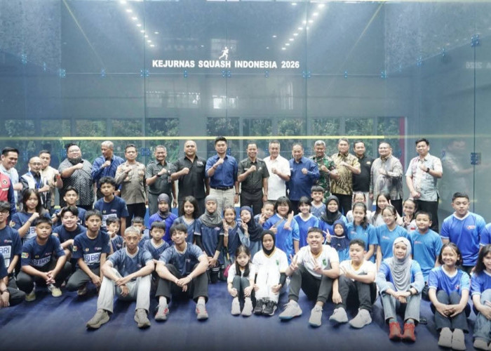 Kejurnas Squash di Kabupaten Bekasi Diramaikan 162 Atlet Berbagai Provinsi, Sekda Endin Bidik Tuan Rumah Lagi