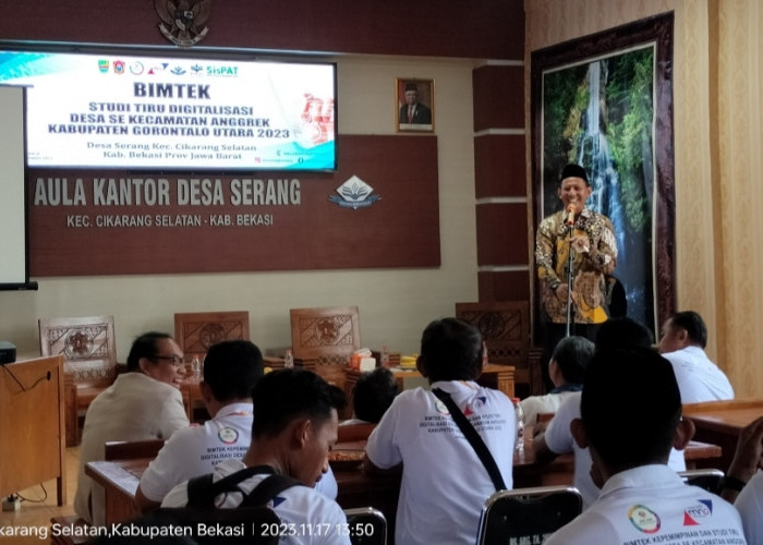 Desa Serang jadi Tempat Studi tiru Desa Asal Kabupaten Gorontalo Utara, Ini Kata Kades Serang