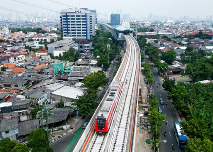 LRT Jakarta Manggarai Dikebut, Operasi Agustus 2026 Tinggal Tunggu Uji Kelayakan