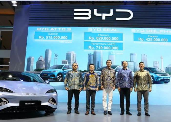 Ramaikan IIMS 2024, BYD Motor Indonesia Tawarkan Harga Khusus dan Kejutan Lain