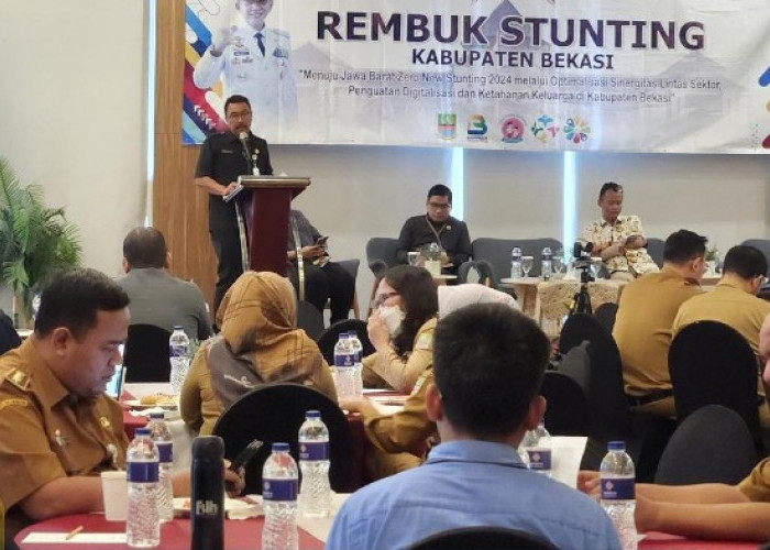 Pemerintah Kabupaten Bekasi Melalui Bappeda Gelar Rembuk Stunting untuk Percepat Penurunan Stunting