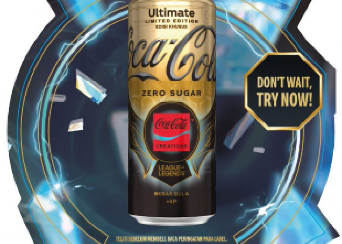Coca-Cola dan Riot Games Luncurkan Coca-Cola® Ultimate Zero Sugar, Minuman Edisi Khusus Gamer