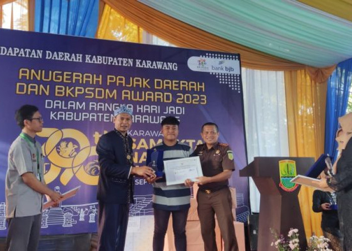 Bapenda Karawang Gelar Anugerah Pajak Daerah dalam Peringatan HUT Kabupaten Karawang yang ke-390