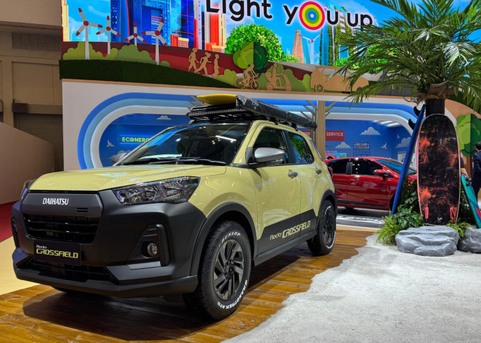 GIIAS 2024, Daihatsu Rocky Crossfield Berubah Gaya: Tampil Gagah dan Petualang