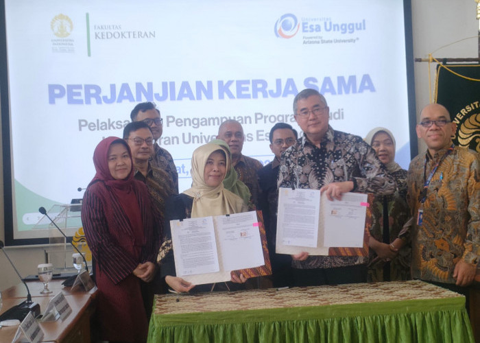Universitas Esa Unggul Gandeng Universitas Indonesia Perkuat Pendidikan Kedokteran Melalui Program Pengampuan