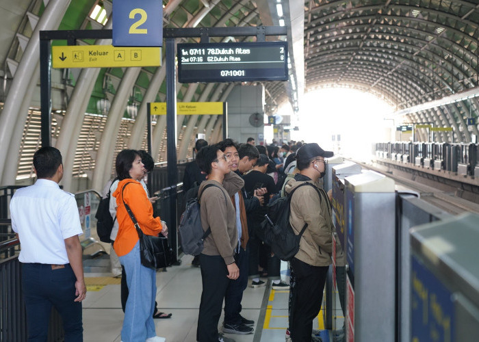 LRT Jabodebek Makin Diburu! Pengguna Tembus 16 Juta pada Semester I 2026