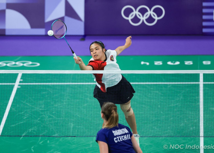 Cetak Sejarah Baru, Gregoria Mariska Tanjung Lolos ke Semifinal Bulutangkis Olimpiade Paris 2024