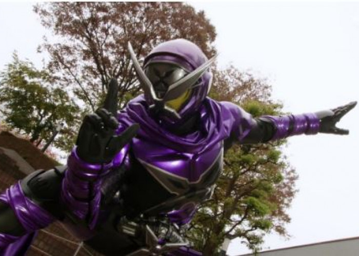 12 Form Kamen Rider yang Bertemakan Ninja, Siapa Saja?