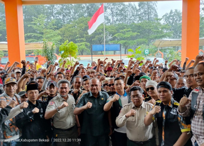 BPBD Bekasi Gandeng GMBI Jadi Relawan Kebencanaan 