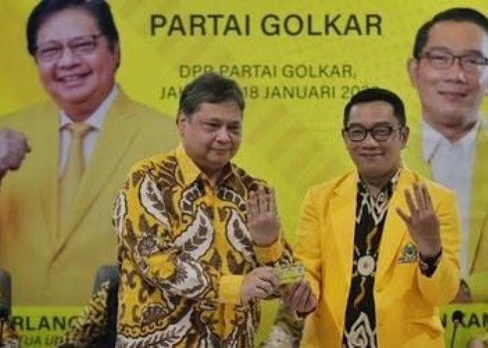 Ketum Golkar Airlangga Ungkap Peluang Ridwan Kamil di Pilgub Jabar