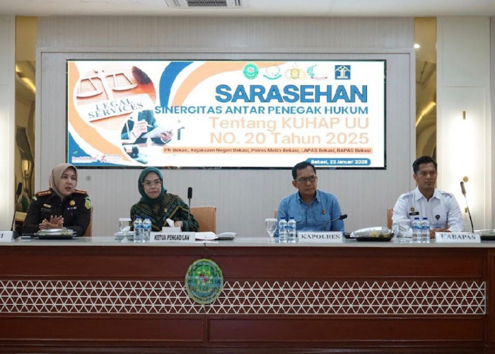 PN Bekasi Bahas Implementasi KUHAP Baru Bersama Aparat Penegak Hukum