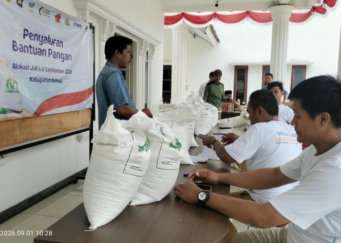 Terindikasi Judol hingga Pinjol, Ada 1.268 Keluarga Penerima Bantuan Pangan Cikarang Selatan Dicoret