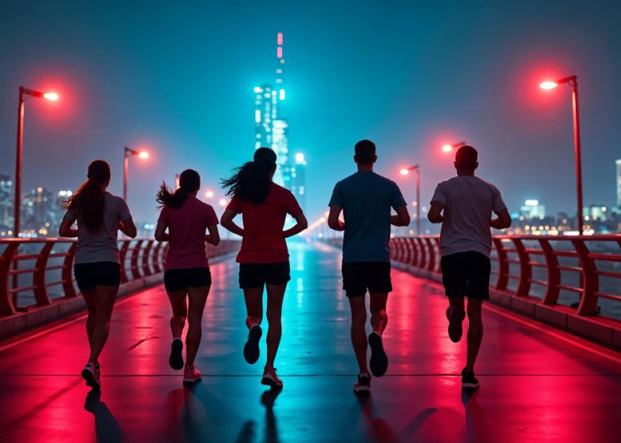 Night Run Presisi Jadi Alternatif Polisi Cegah Tawuran di Cikarang