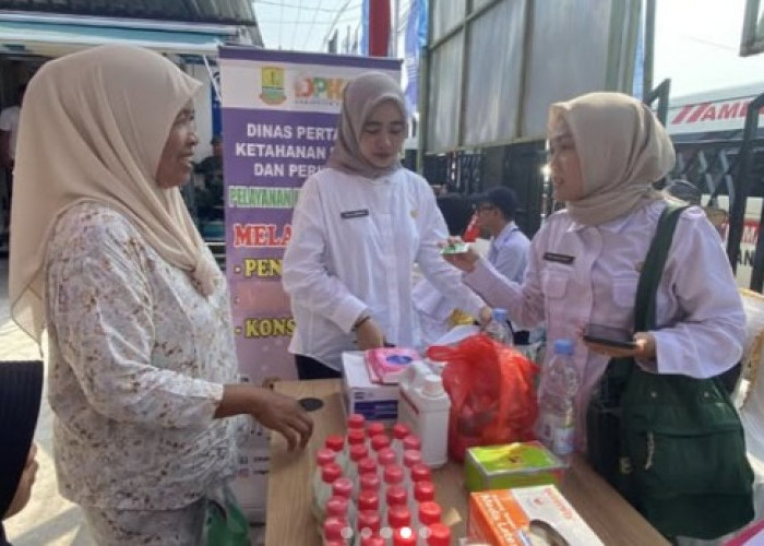 DPKPP Karawang Hadir di Gebyar PATEN Pedes, Sediakan Layanan Kesehatan Hewan Gratis 