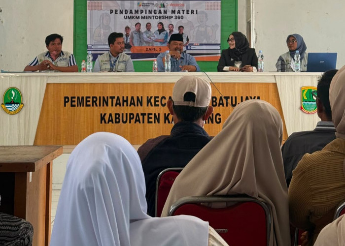 Mentorship Bikin 50 Pelaku UMKM Batujaya dan Pakisjaya Naik Kelas