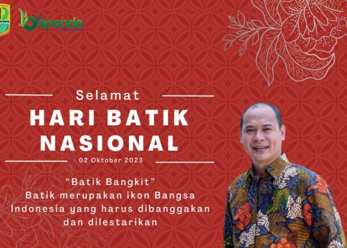 Bapenda Karawang: Mengucapkan Selamat Hari Batik Nasional