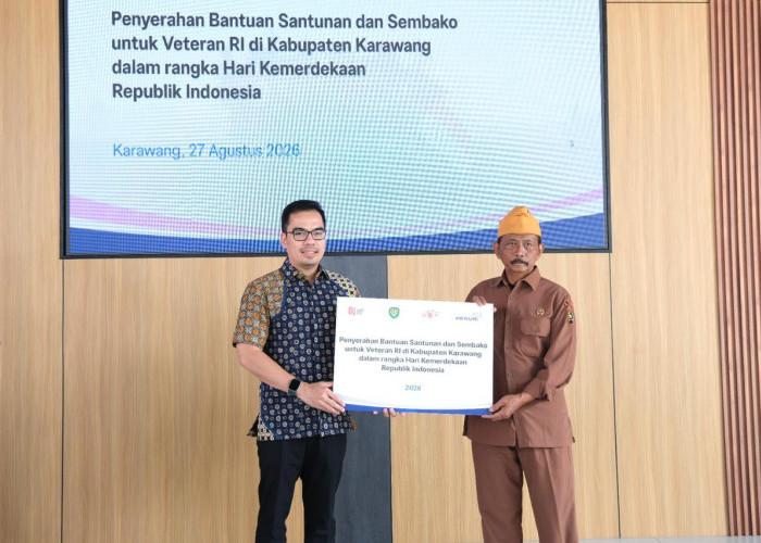 PERURI dan Kodim Karawang Salurkan Santunan untuk 59 Veteran di Momentum HUT RI ke-81