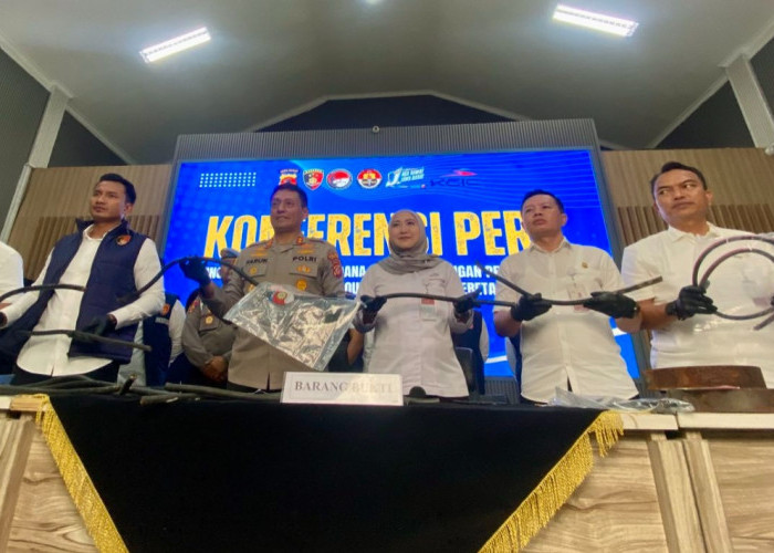 Curi Kabel Jalur Whoosh di Cimahi dan Bandung Barat, 6 Orang Ditangkap