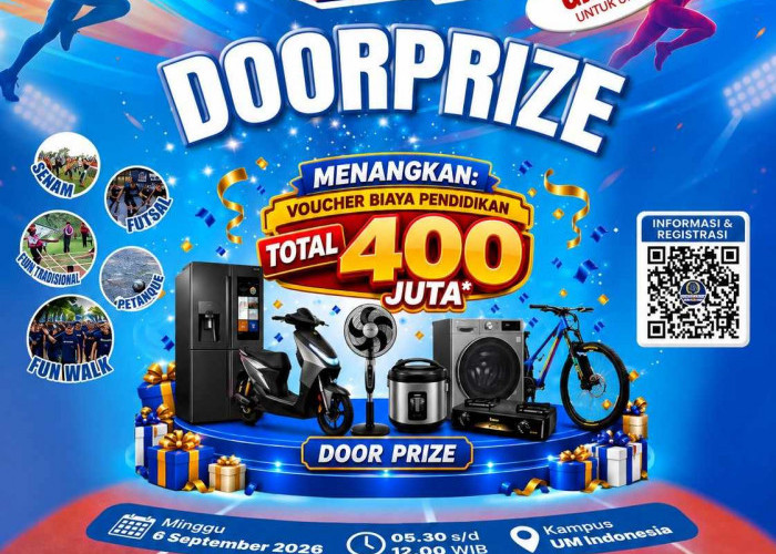 UM Indonesia Gelar Sport & Health Festival 2026, Siapkan Voucher Pendidikan Total Rp400 Juta