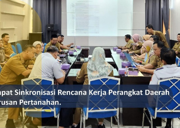 Bappeda Kabupaten Bekasi Gelar Sinkronisasi Rencana Kerja Perangkat Daerah Urusan Pertanahan