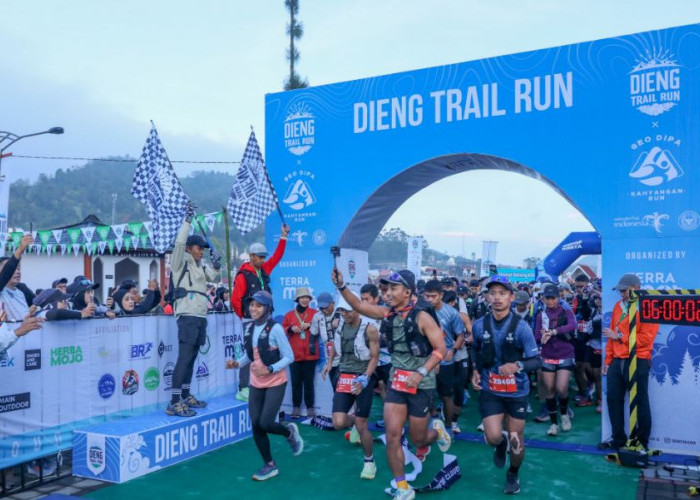 Ribuan Peserta dari 22 Negara Ramaikan Dieng Trail Run 2025, Dongkrak Pariwisata Jateng