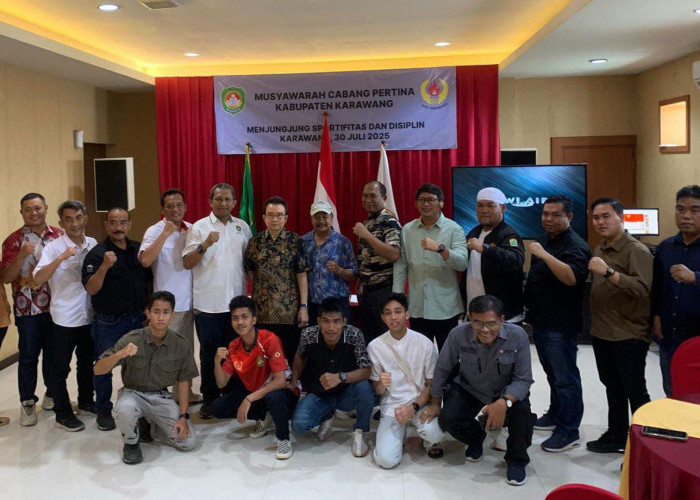 Kembali Pimpin Pertina Karawang, Adil Teguh Bertekad Bawa Cabor Tinju Raih Emas Porprov Jabar 2026