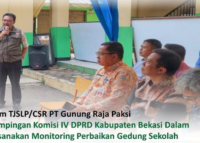 Bappeda Kabupaten Bekasi Dampingi Komisi IV DPRD dalam Monitoring Perbaikan Gedung SDN Sukadanau 01