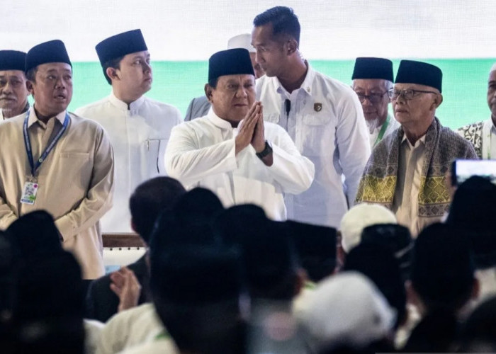 Prabowo Tegaskan Perang Melawan Korupsi di Hadapan Tokoh MUI