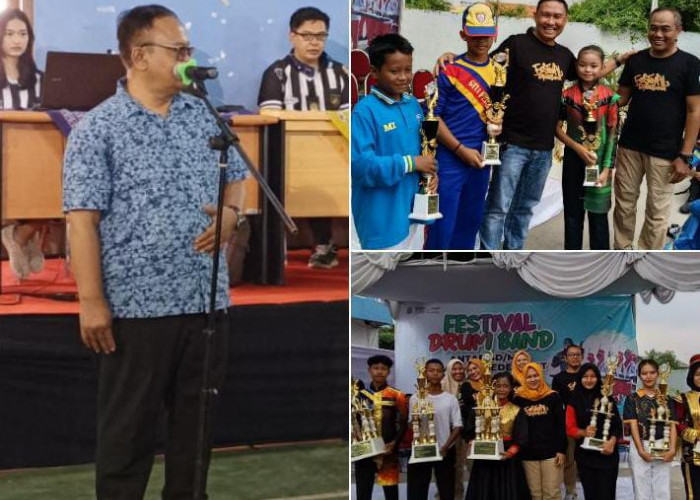 Dimeriahkan 28 Sekolah, Ini Daftar Juara Festival Drum Band Tingkat SD dan SMP Se-Kabupaten Karawang 2024