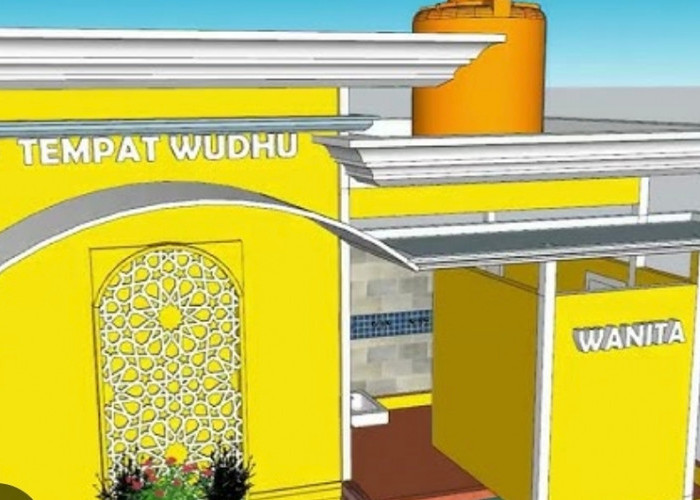 Tempat Wudhu Mushola Desa Sukadaya Direhab