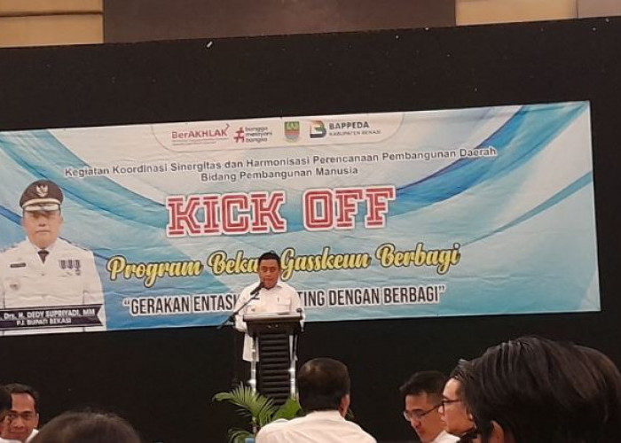 Pemkab Bekasi Gencarkan Penanganan Stunting Melalui Program ''Bekasi Gaskeun Berbagi''