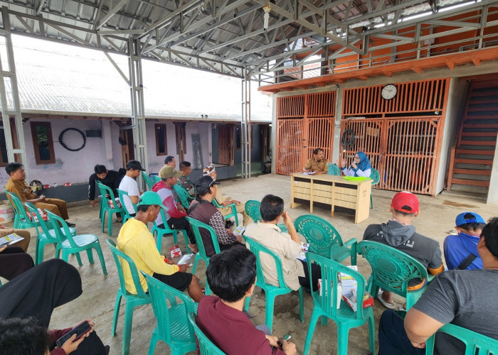 Pastikan Petani Terlindungi, BPJS Ketenagakerjaan Karawang Sosialisasi Kepada Gapoktan Desa Ciranggon