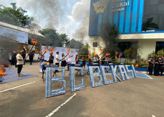 Bea Cukai Bekasi Musnahkan 4,8 Juta Batang Rokok Ilegal, Selamatkan Potensi Kerugian Negara Rp6,6 Miliar