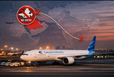 Garuda Indonesia Hentikan Sementara Rute Doha di Tengah Eskalasi Ketegangan Global