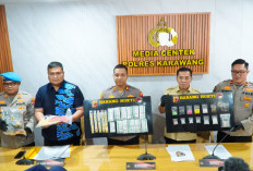Polres Karawang Bongkar Sindikat Narkoba Lintas Wilayah, 1,4 Kg Sabu dan 30 Ribu Obat Terlarang Disita