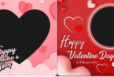 Download Gratis! 40+ Link Twibbon Valentine 2026 Lengkap Ucapan, Bagikan Momen Romantis Bareng Pasangan