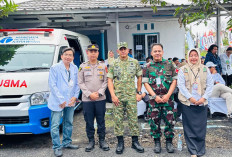 RS Mandaya Karawang Siaga Ambulans pada Panen Raya dan Pengumuman Swasembada Pangan Bersama Presiden Prabowo