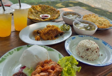 Sensasi Makan Sambil Mancing di Irigasi Karawang : Resto Sambel Bledagz Tawarkan Kuliner Murah dan Adem