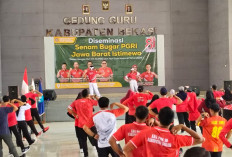 PGRI Kabupaten Bekasi Gencarkan Senam Bugar Jabar Istimewa