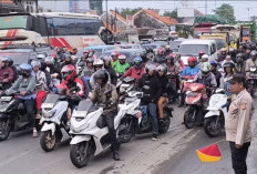 Arus Balik Lebaran Padati Jalur Pantura Cirebon