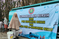 Krisis Air Bersih Bekasi, PGRI Kirim Ribuan Liter Air ke Desa-desa Cibarusah