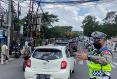 Polres Cianjur Siagakan 60 Personel di Jalur Puncak Antisipasi Lonjakan Kendaraan