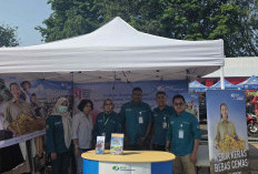 HUT Karawang ke-393, BPJS Ketenagakerjaan Karawang Buka Layanan BPU di Bazar UMKM