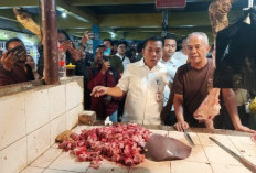 H-1 Ramadan Bupati Aep Sidak Pasar Johar, Harga -harga Naik Tapi Dipastikan Masih Terkendali